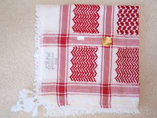 Red Arab Shemagh Head/Neck Scarf Authentic Best Quality  