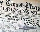 AL CAPONE DEATH Chicago Gangster Boss 1947 NY Newspaper