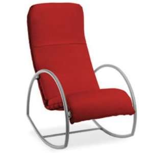   6090A, Outdoor Aluminum with Cushion Rocking Chair