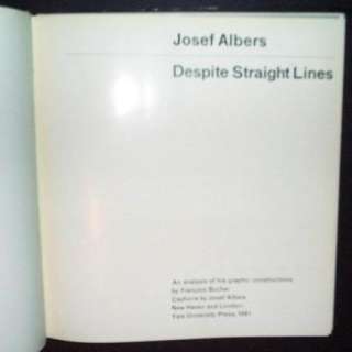 Josef Albers, 1961 Graphic Constructions  