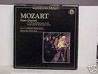 Mozart Violin & piano Sonata C & G major E minor LP 12 Walter Barylli 