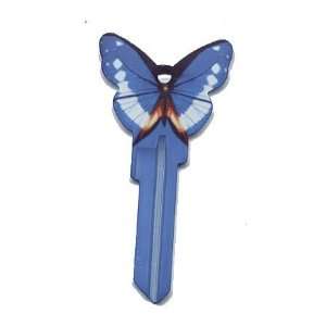  Craze Butterfly   Blue House Key Kwikset / Titan 