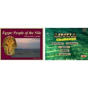  Egypt People of the Nile PowerPoint & Challenge Game Set 