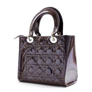 High Quality Designer Inspired Vernis Italian Calf Leather Bag Brown