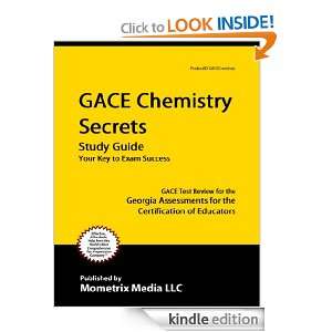 GACE Chemistry Secrets Study Guide GACE Test Review for the Georgia 