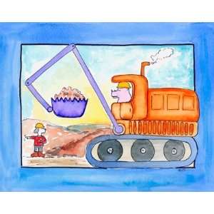  Front End Loader Wall Mural: Home Improvement