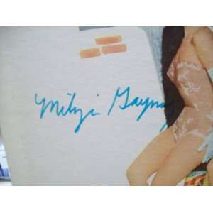 Gaynor, Mitzi Gene Kelly LP Signed Autograph Les Girls 