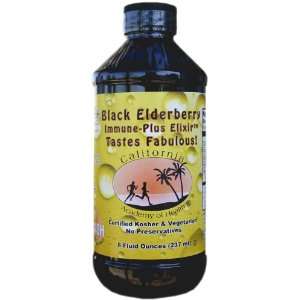    Black Elderberry Immune Plus Elixir