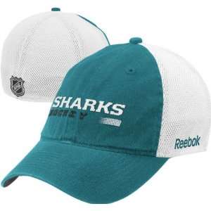 Reebok San Jose Sharks Official Team Slouch Stretch Fit Hat   San Jose 