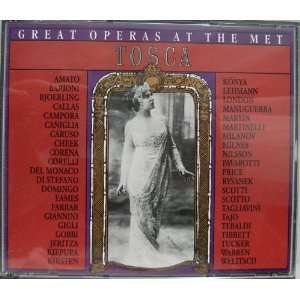   Operas at the Met Tosca MET 516 CD Antonio Scotti Già mi dicon venal