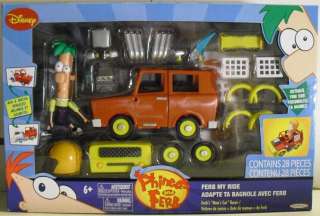   Phineas and Ferb Ferb My Ride Moms Car Racer New in Sealed box  