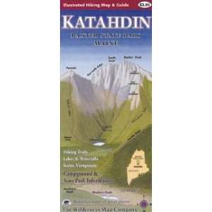  Katahdin / Baxter State Park Map & Guide, 2nd Edition 