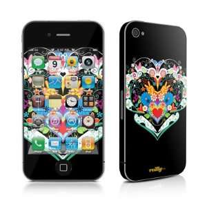 com Light Heart Design Protective Skin Decal Sticker for Apple iPhone 
