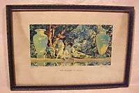 Maxfield Parrish GARDEN OF ALLAH Framed Print 1918  