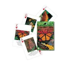  Impact Photographics Playing Cards Butterflies: Toys 