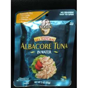 Season Brand, Kosher, Premium All Natural Albacore Tuna in Water (3 Oz 