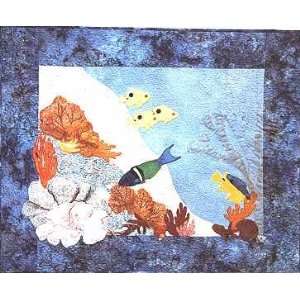  PT1790 Caribbean Blues, Applique Quilt Pattern by By 