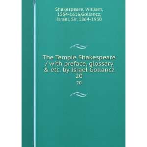   William, 1564 1616,Gollancz, Israel, Sir, 1864 1930 Shakespeare Books
