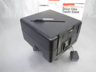 AMBICO V 0650 DELUXE VIDEO TRANSFER SYSTEM HOME MOVIES/SLIDES/PHOTOS 