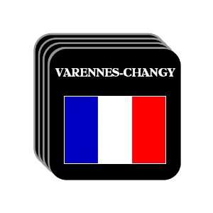  France   VARENNES CHANGY Set of 4 Mini Mousepad Coasters 