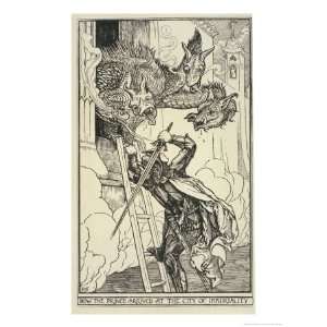 How the Prince Arrived at the City of Immortality Giclee Poster Print 