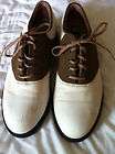 Size 4 Turntec Womens Golf Shoes Brown White  