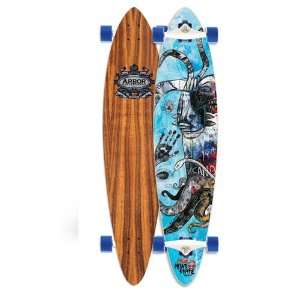  Arbor Mindstate Complete Longboard Skateboard   38 