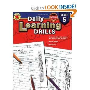  Daily Learning Drills Grade 5 [Paperback] Vincent Douglas 