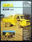 Bell c 1985 1990 B25B 6X6 Articulated Dump Truck Brochure