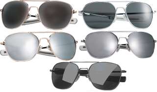 De los militares gafas de sol tipo aviador de fuerza aérea de los E.E 