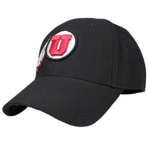  University of Utah Nike Flex Fit Hat (Black) Sports 
