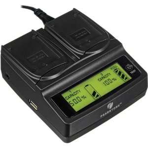  Pearstone Duo Battery Charger for Casio NP 130 Camera 