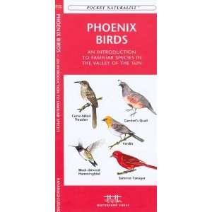    Folding Pocket Guide   Phoenix Birds   100 Species 