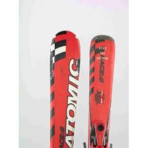 Atomic Race 6 Used Kids Snow Ski with Salomon S305 Binding 130 C 