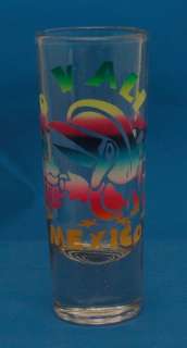 Puerto Vallarta Mexico Shooter Tall Shot Glass Souvenir Barware  