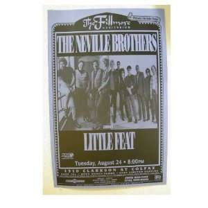   Little Feat Handbill Poster The Fillmore Auditorium