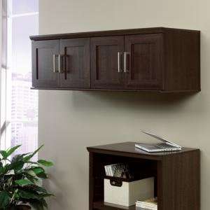  Sauder Home Plus Dakota Oak Wall Cabinet TV Stand