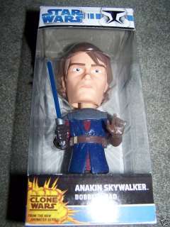 Star Wars Anakin Skywalker Bobble Head Figure 6 New  