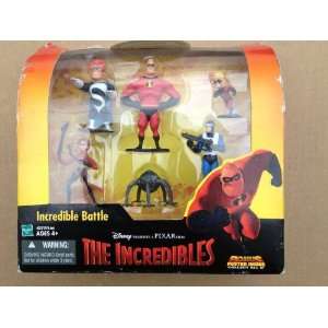   Disney THE Incredibles Incredible Battle Figure Set Toy Toys & Games