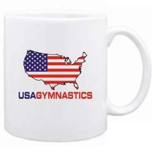  New  Usa Gymnastics / Map  Mug Sports