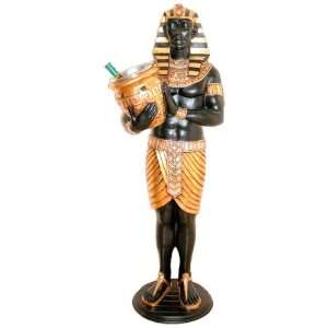  Guardian Asar Egyptian Wine Holder Statue