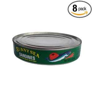 Sunny Sea Sardines in Tomato Sauce with Chile, 15 Ounce (Pack of 8)