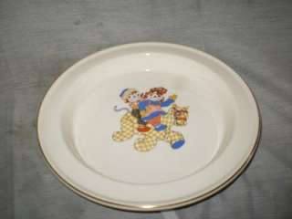 Crooksville,Raggedy Ann & Andy Ware,1941,Childs Plate  