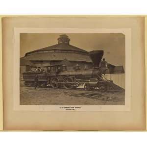  Engine,General Herman Haupt,Alexandria Station,1863