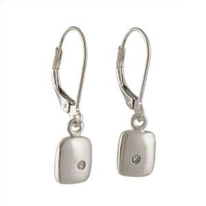  PHILIPPA ROBERTS  Small Rectangle Drop Earrings with 