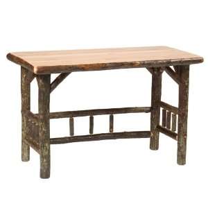  Cottage Hickory Open Writing Desk