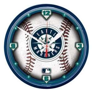  Seattle Mariners WinCraft Round MLB Wall Clock