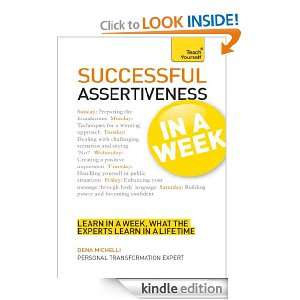 Successful Assertiveness in a Week Teach Yourself In A Week Dena 