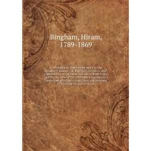   and civilization among the Hawaiian people. Hiram Bingham Books