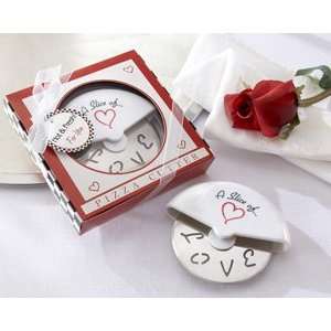   Stainless Steel Pizza Cutter in Miniature Pizza Box: Home & Kitchen